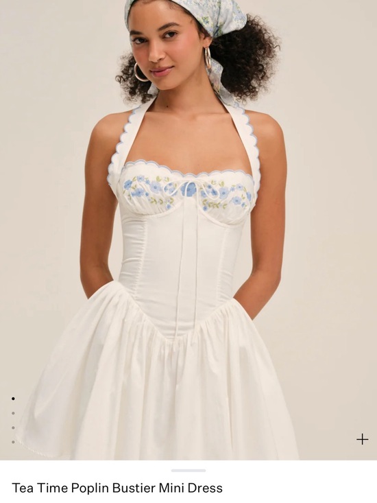 For Love And Lemons Dresses & Skirts - For Love & Lemons Poplin Bustier Mini Dress - Size M